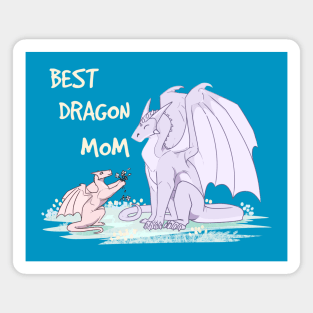 Dragon Mom Love Magnet